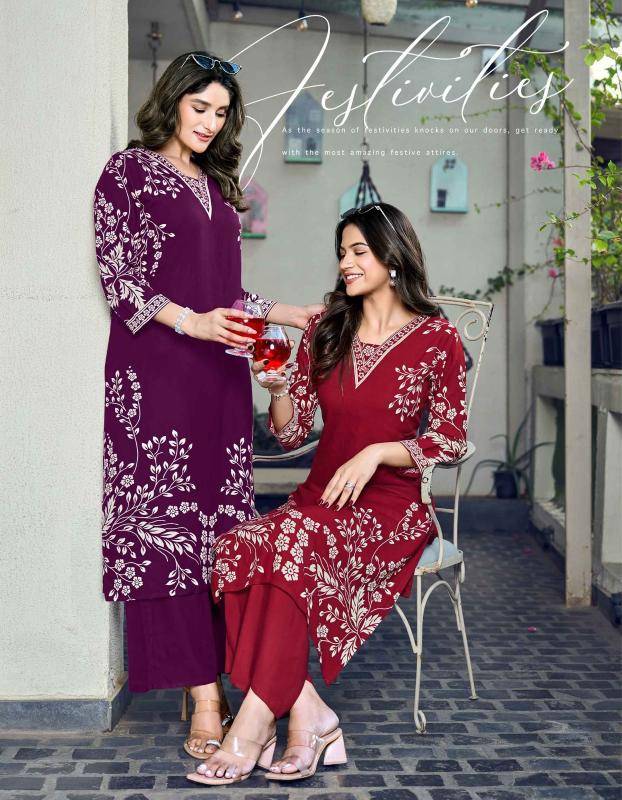 Pirohi madhuri coord set Wholesale Kurti market in Pune